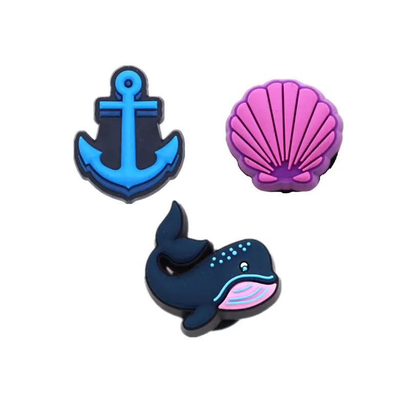 Novelty Cute Whale Shoe Charms