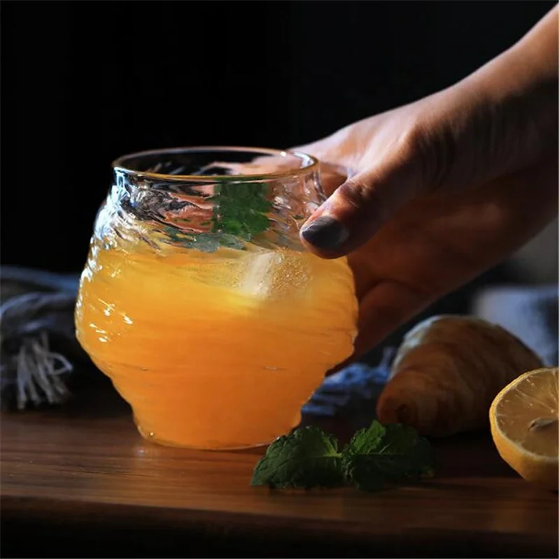

Whisky Household European Creative Beer Cup, Transparent