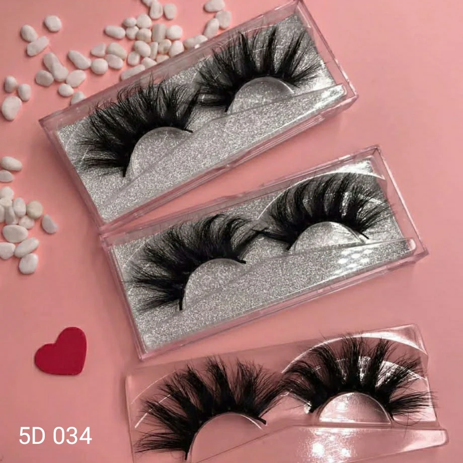 

Hot lash styles supplier sample packs wholesale real mink lashes 20mm 22mm 25mm3d mink eyelashes, Natural black color