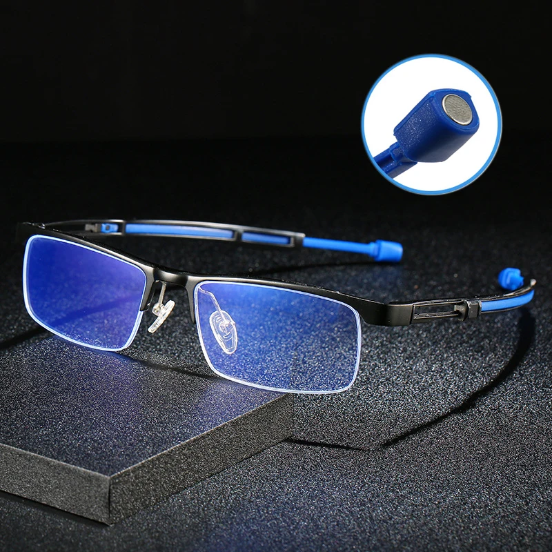 

PG0336 TR90 Anti Slip Ultralight Sports Usage Glasses Frames Aluminum Optical Frames