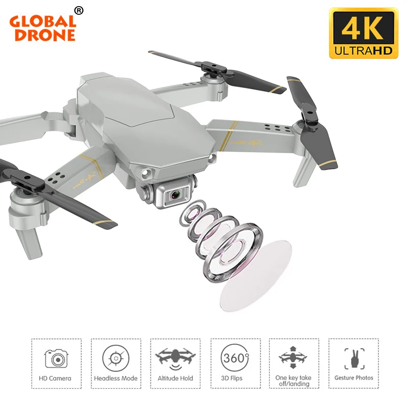 

Global Drone GD89 4k drone foldable via mavic pro platinum drone droni uav gravity sensor 15mins flight time vs E58 E520
