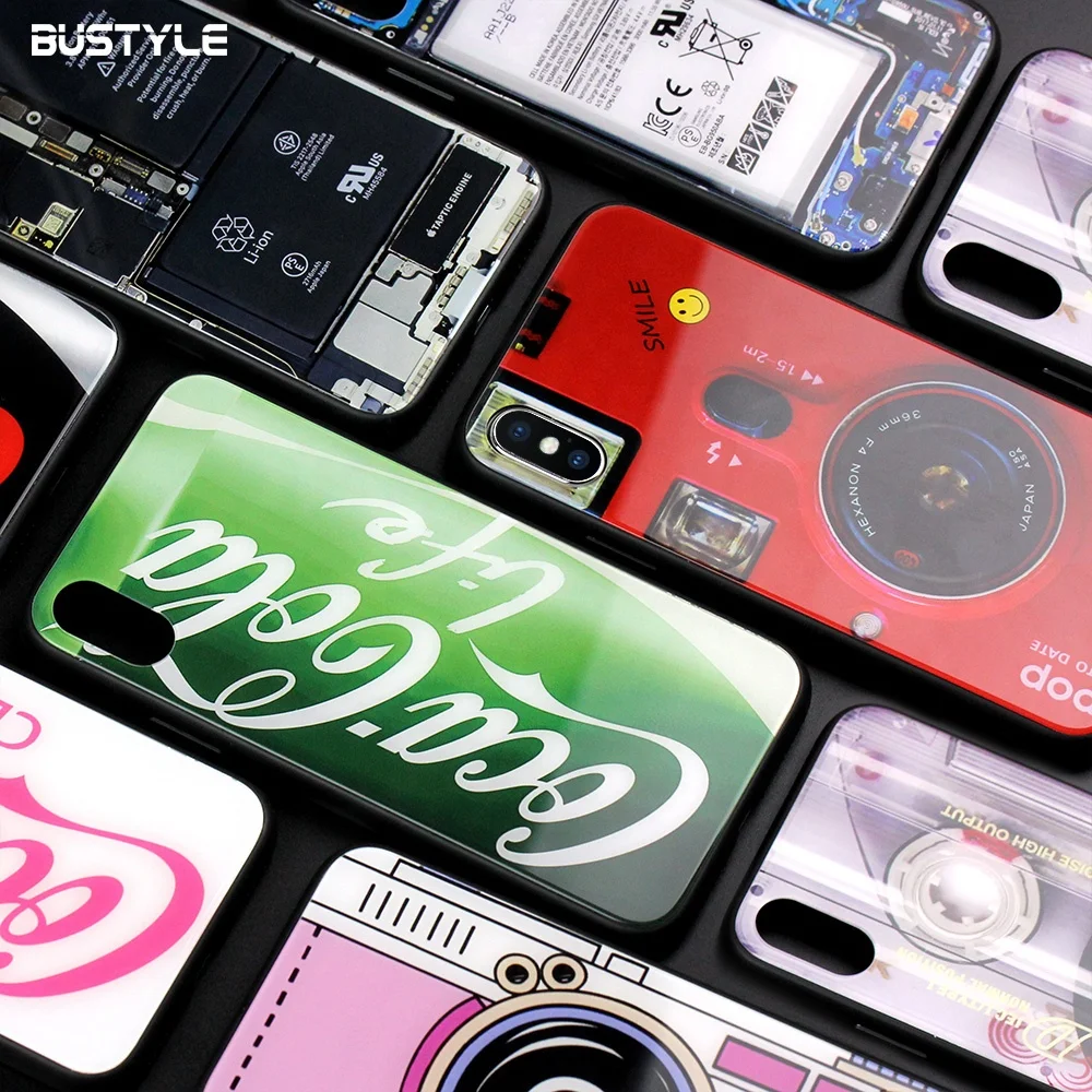 

sublimation glass phone case for iphone 12 pro max custom design glass mobile phone back cover for iphone 11 case, Colors optional