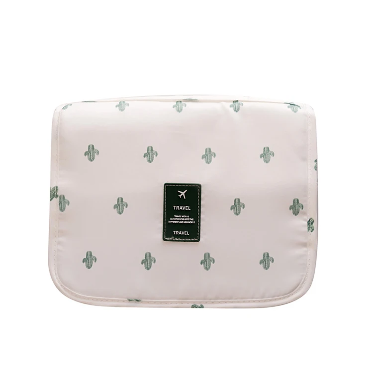 

Women Large Capacity Travel Cosmetic Bag Toiletries Organizer Foldable Waterproof Storage Hanging Cosmetic Bag, Customized