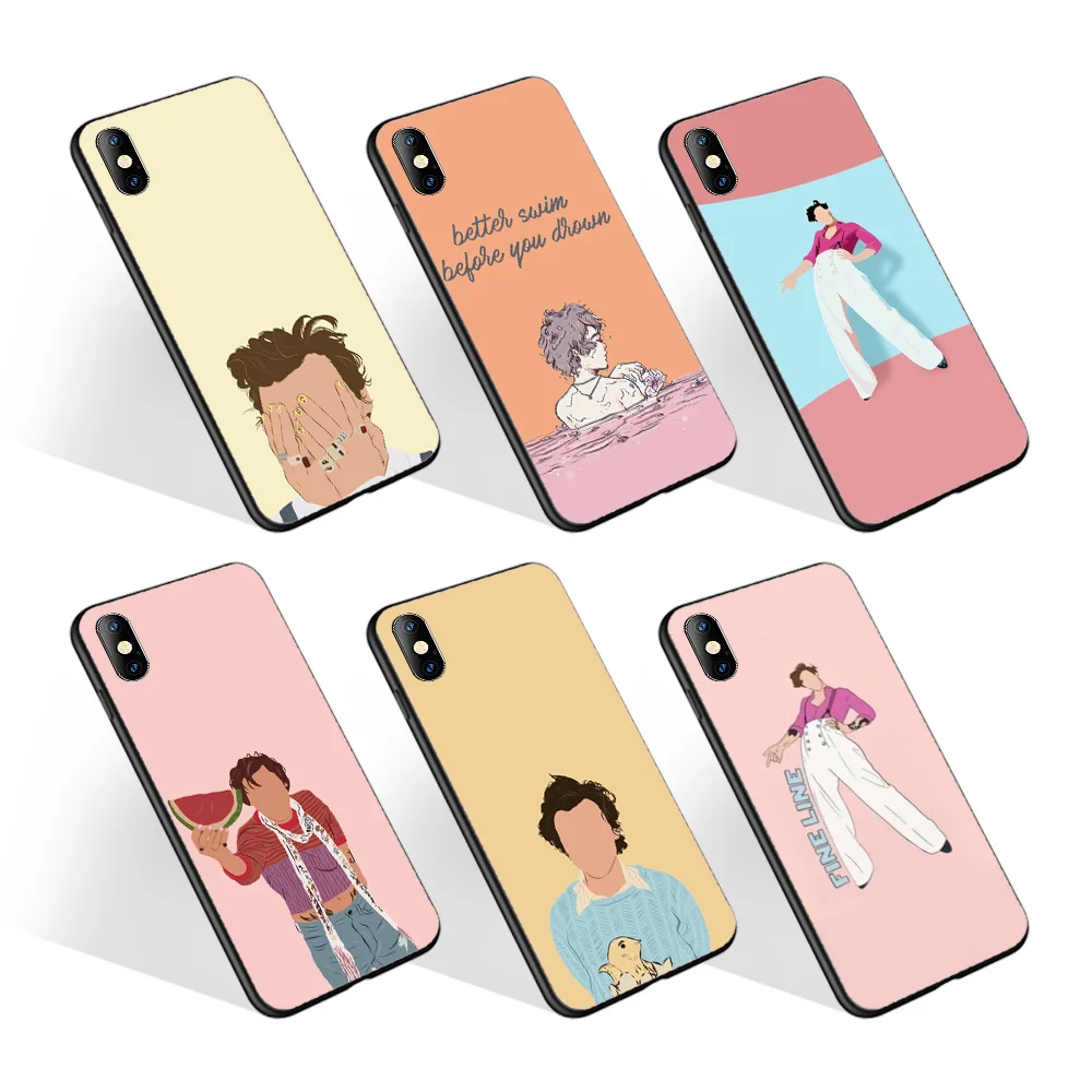 

Wholesale Fashion Custom Elastic Shock Proof Black Soft TPU Phone Case For Redmi Note 10 Pro For Samsung S 20