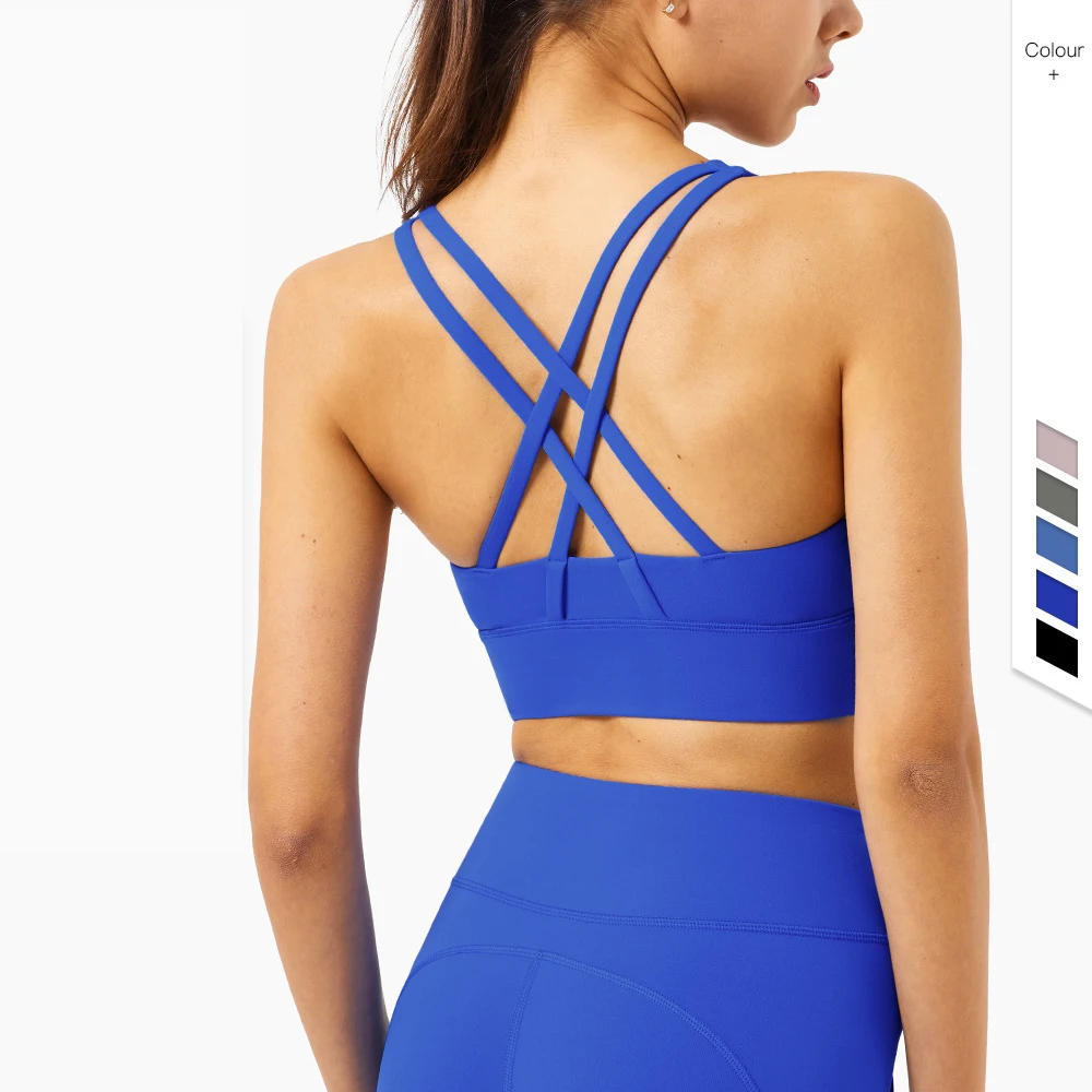

Sexy Padded Sport Adjustable Plus Size Luxury Sports Bra