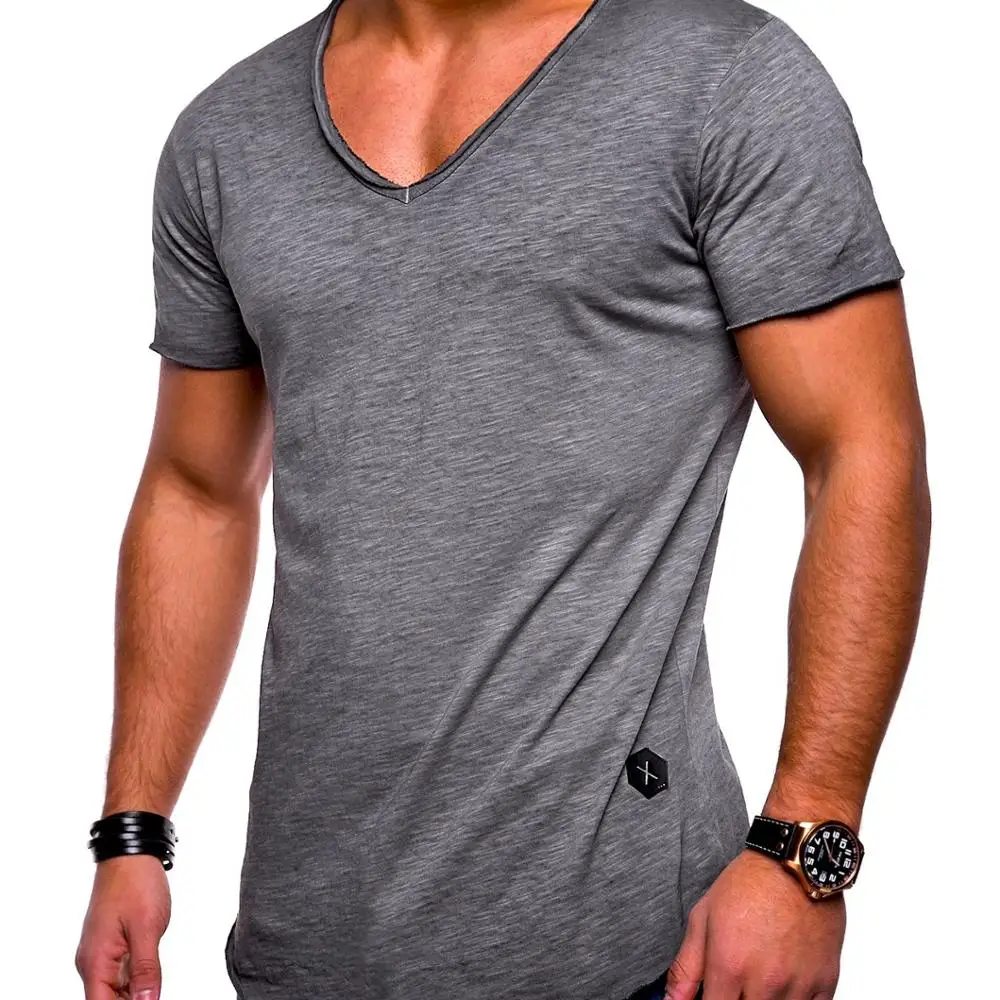 

V neck Men's T Shirt Men