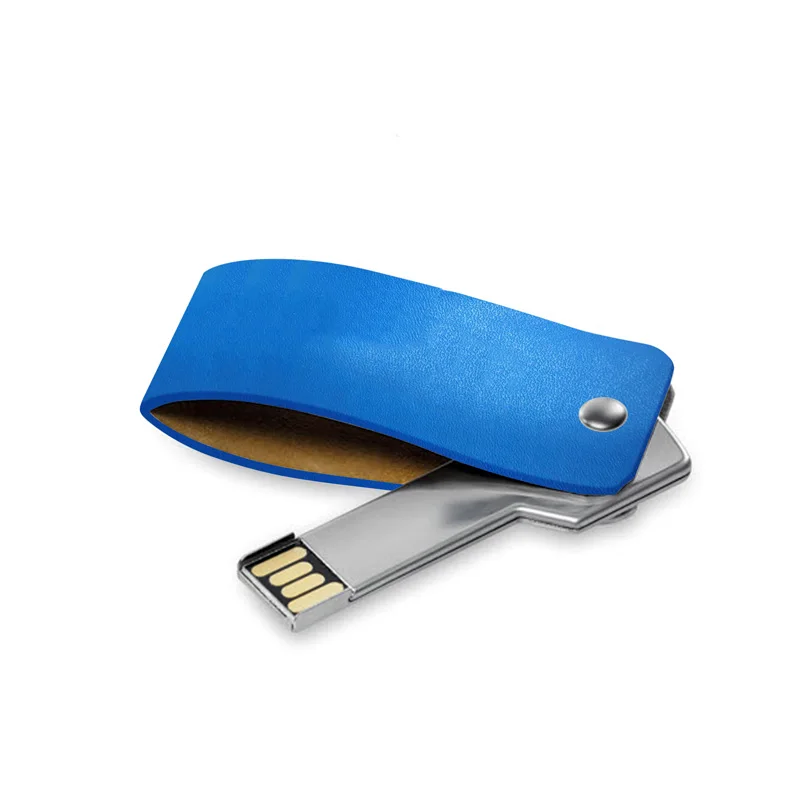 

Custom Photography Wedding Logo Gift Leather USB Sticks Flash Memory With USB Key 64GB Flash Drive