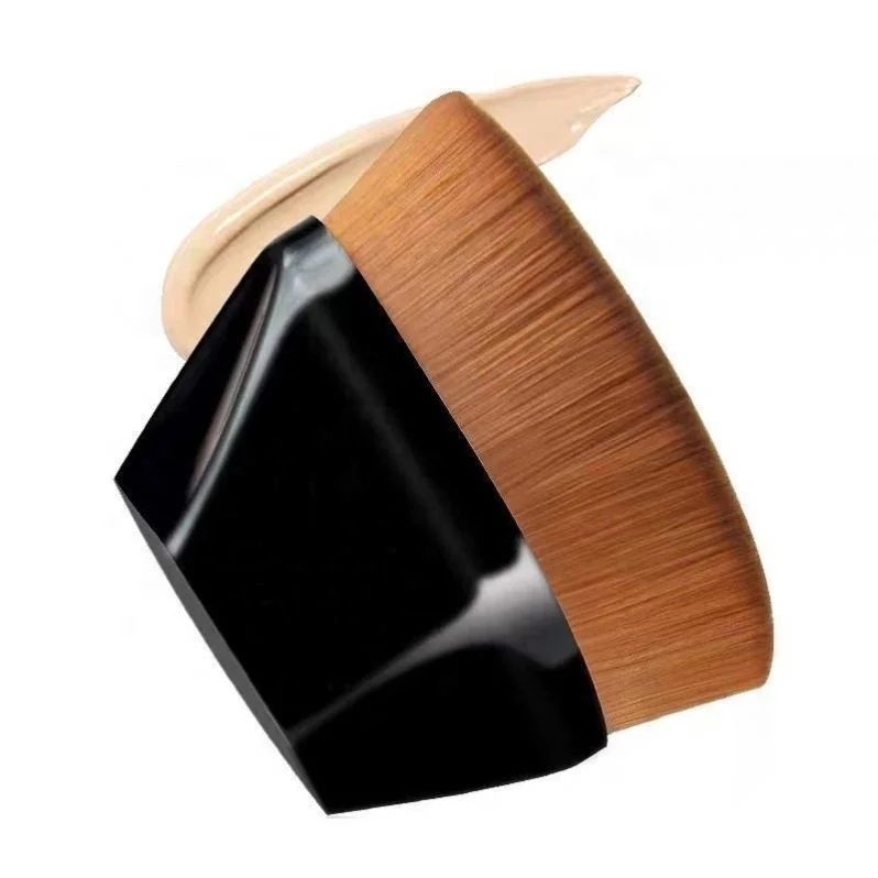 

Wholesale Makeup Brush With Storage Box Portable Petal-shaped Non-marking Foundation Brush, Pics