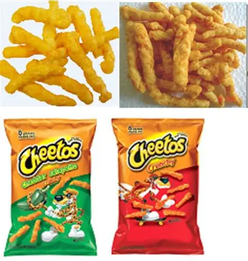 niks naks cheetos kurkure fried snacks making machine