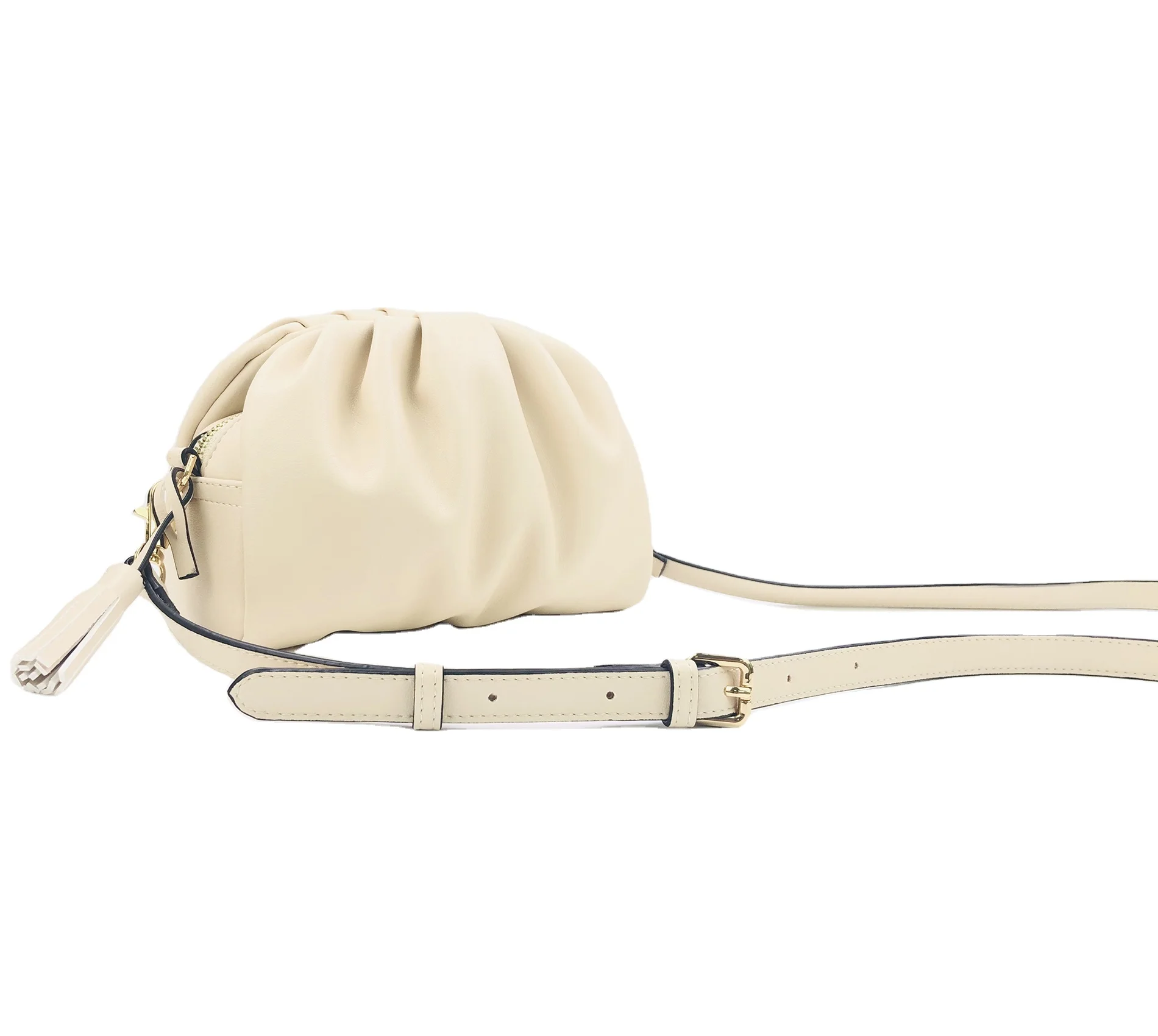 

Pleated Pouch Women Fashion Handbags Shoulder Cloud Bag Strap women bag, Colors