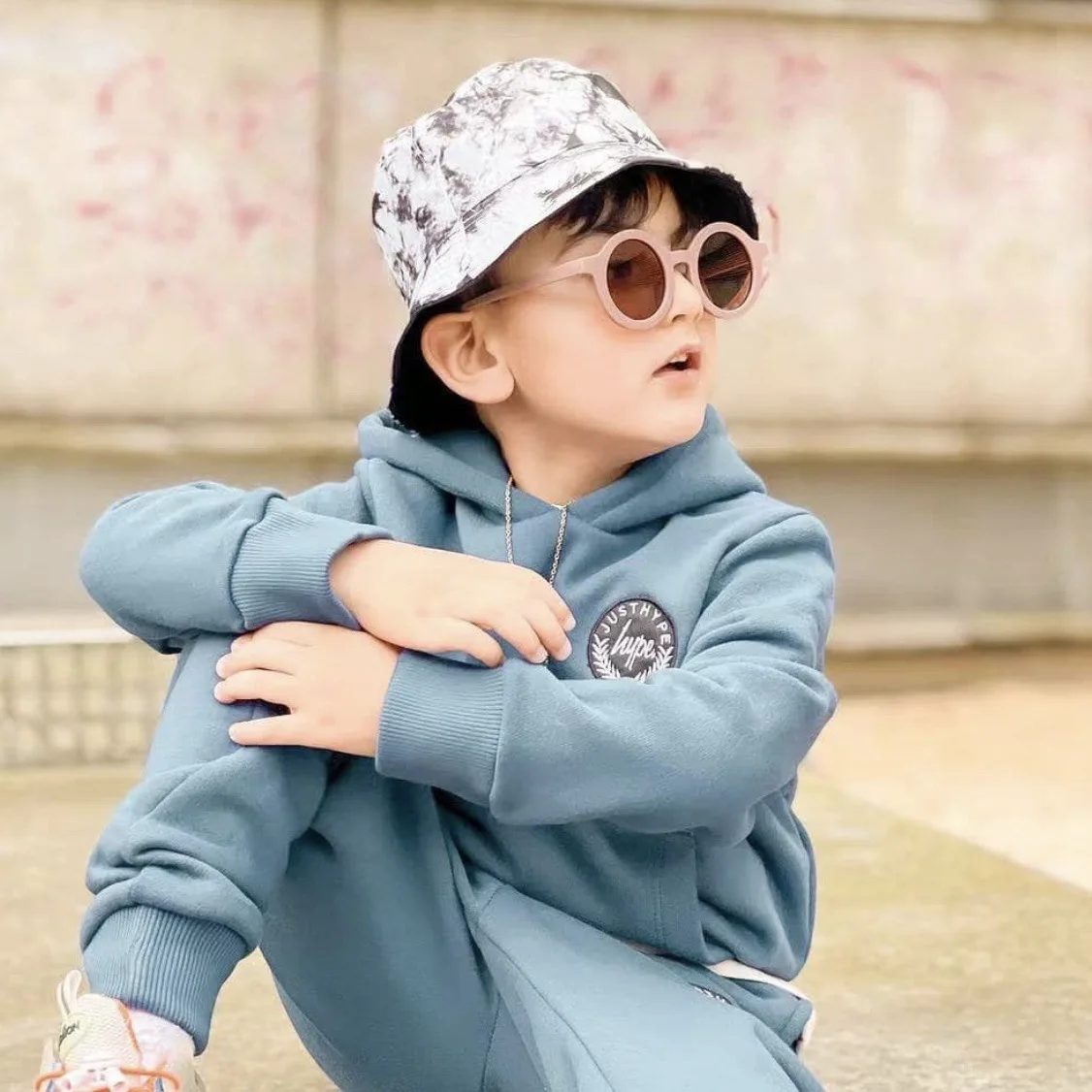 

Wholesale Custom Baby UV400 Shade Eyewear Brand Designers Children Colorful Vintage Sun Glasses Kids Fashion Round Sunglasses