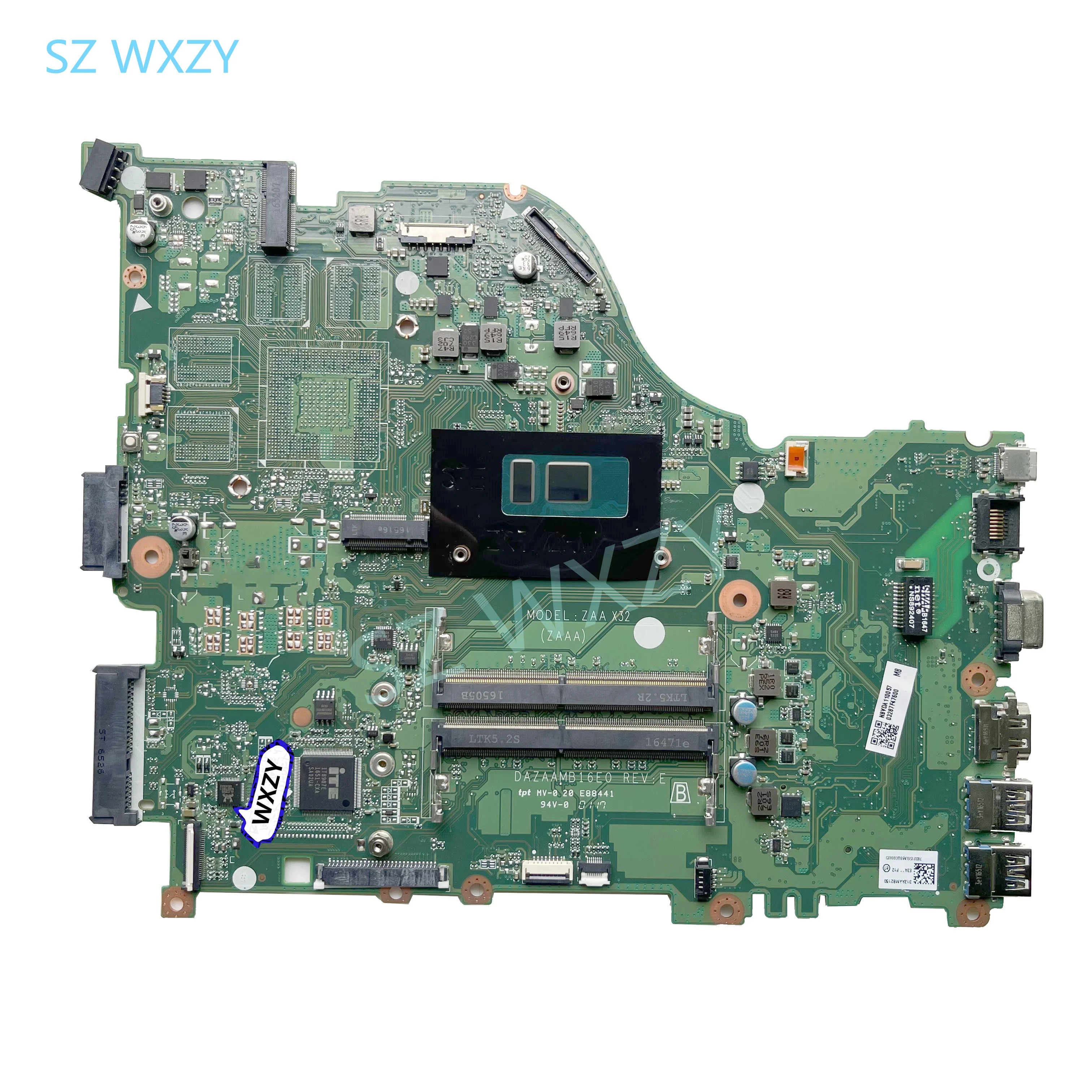 

For ACER E5-575T F5-573 E5-774G Laptop Motherboard,DAZAAMB16E0 NBGG511003 NBGEP110026 NBGEP11002 With I7-7500 DDR4 100% TESTED