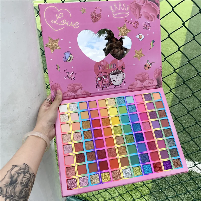 

new design 88 Colors maquiagem para crian palette Palettes Glitter Matte eyeshadow cosmetics with wholesale price