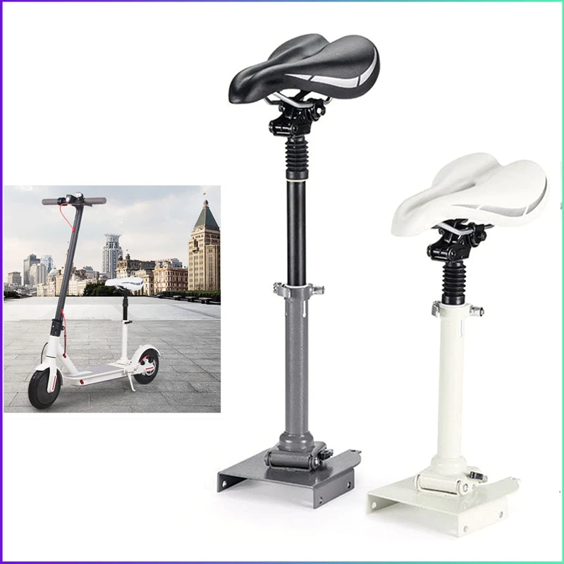 

2022 EU Stock Saddle Seat Electric Skateboard Seat Chair Foldable Height Adjustable Shock-Absorbing for Xiaomi M365 Scooter