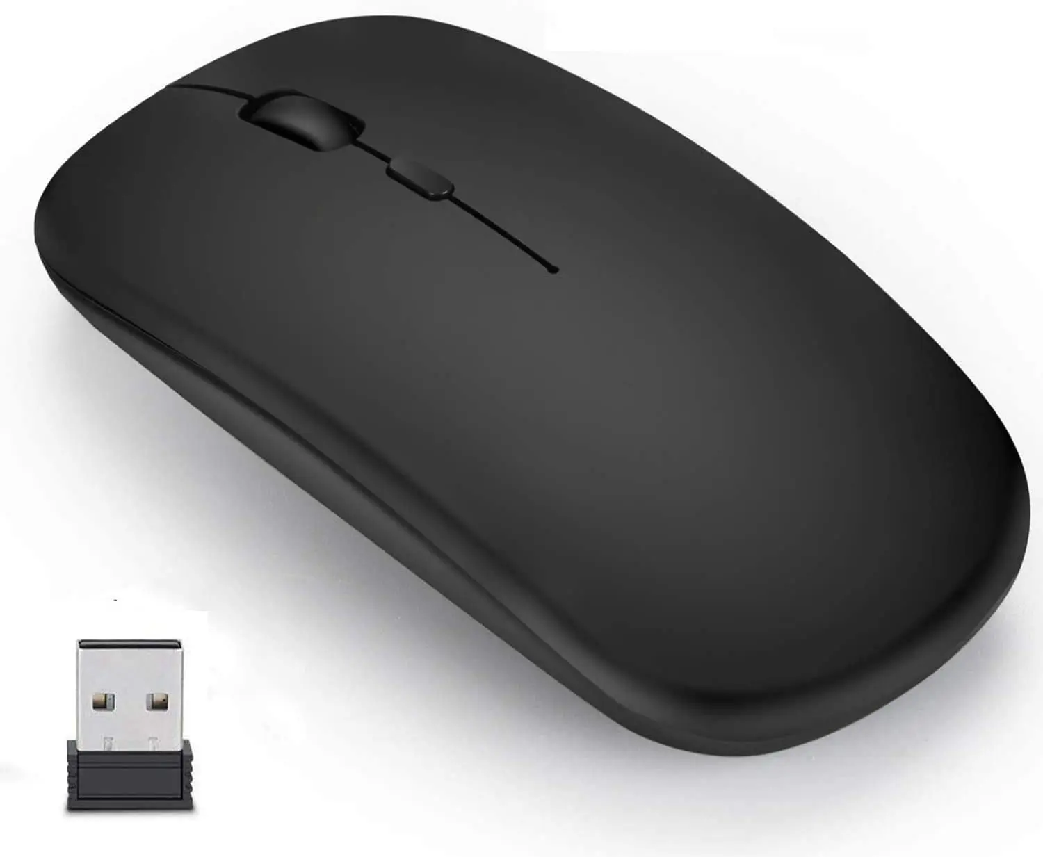

Factory Cheap Rechargeable Thin Slim Mute Optical 2.4G Wireless Mouse