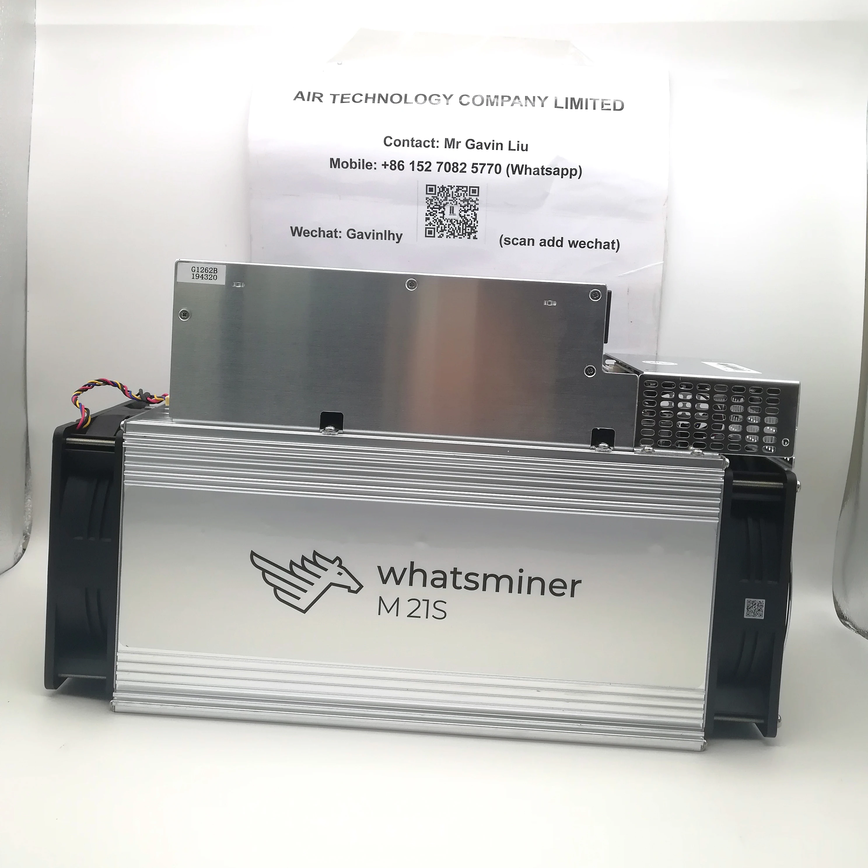 

in stock fast delivery MicroBT Whatsminer M21S 56t 3360W Bitcoin Mining Machine Asic Miner