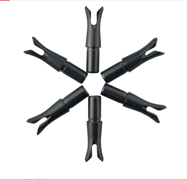 Alibow Aluminum Speed Nocks With 0.244" Internal Diameter For Carbon Arrows Archery Arrow Nock