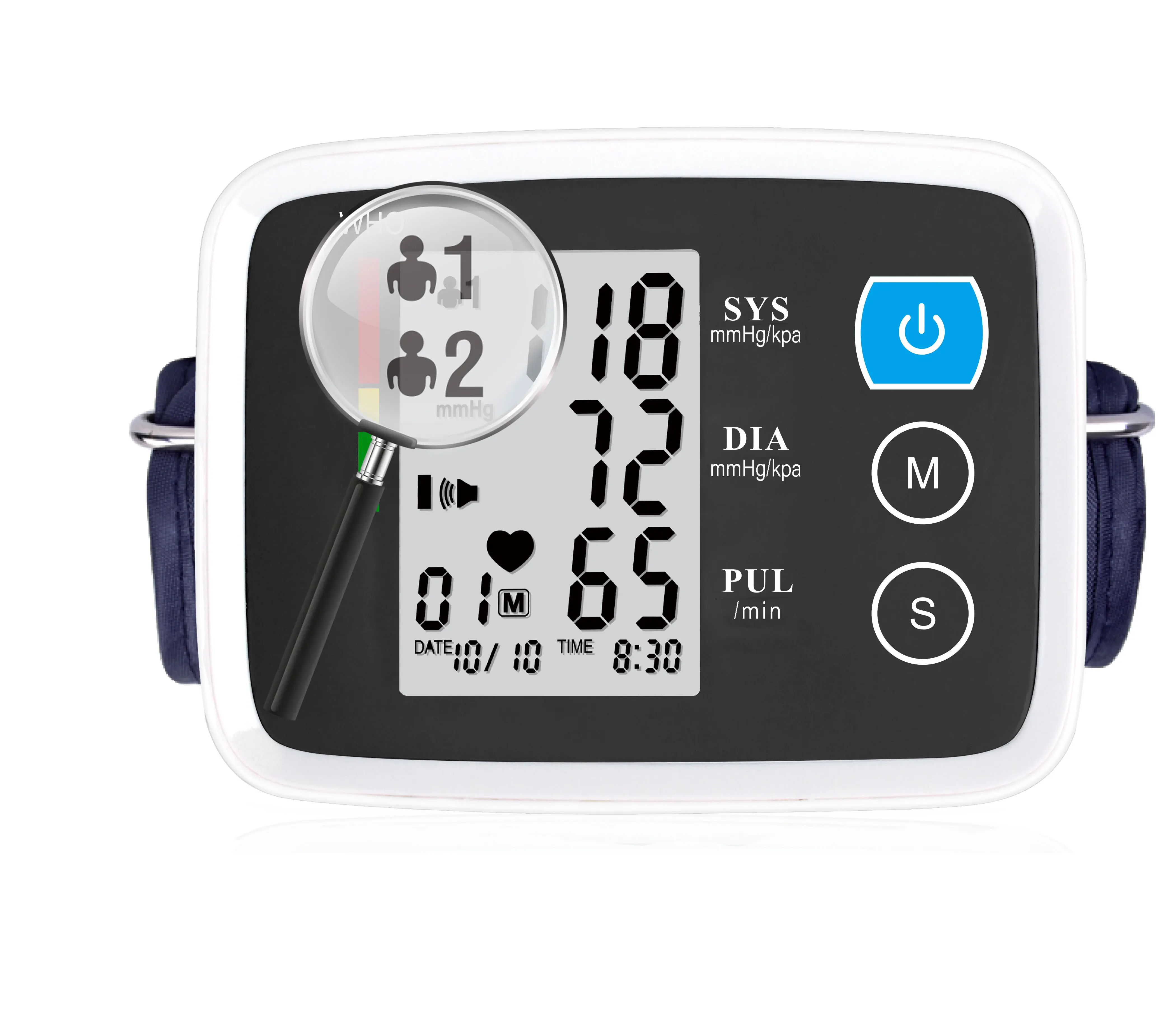 

CE ISO Approved Medical CK-A155 Sphygmomanometer Bp Monitor with English Voice Digital Blood Pressure Monitor Presion Arterial