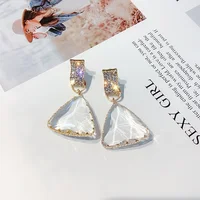 

CHARMING 925 Silver oxidised Earrings, Natural Australian Triplet Opal clear Gemstone Jewelry