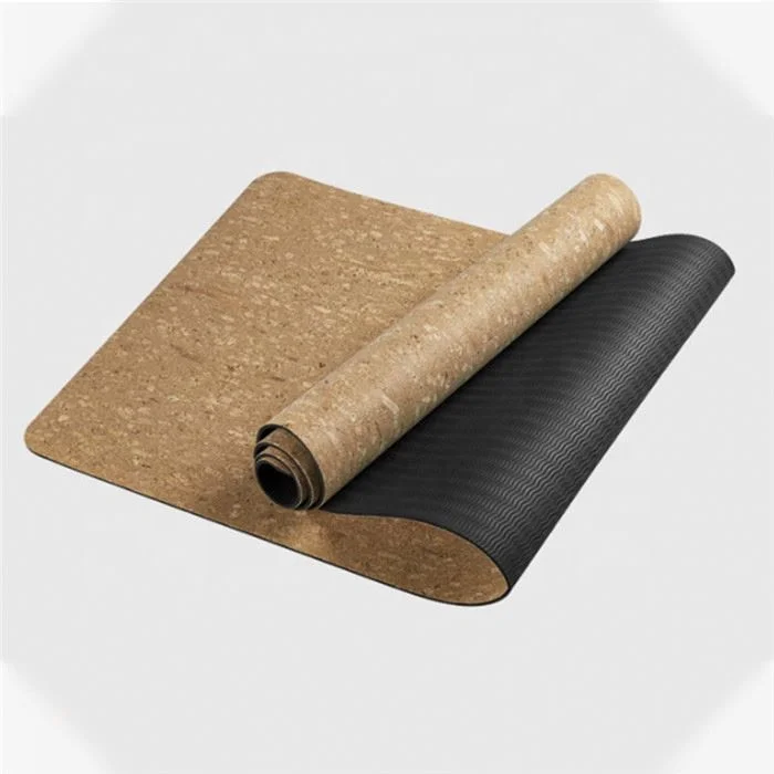 

Home Exercise Equipment Cork yoga mat and block