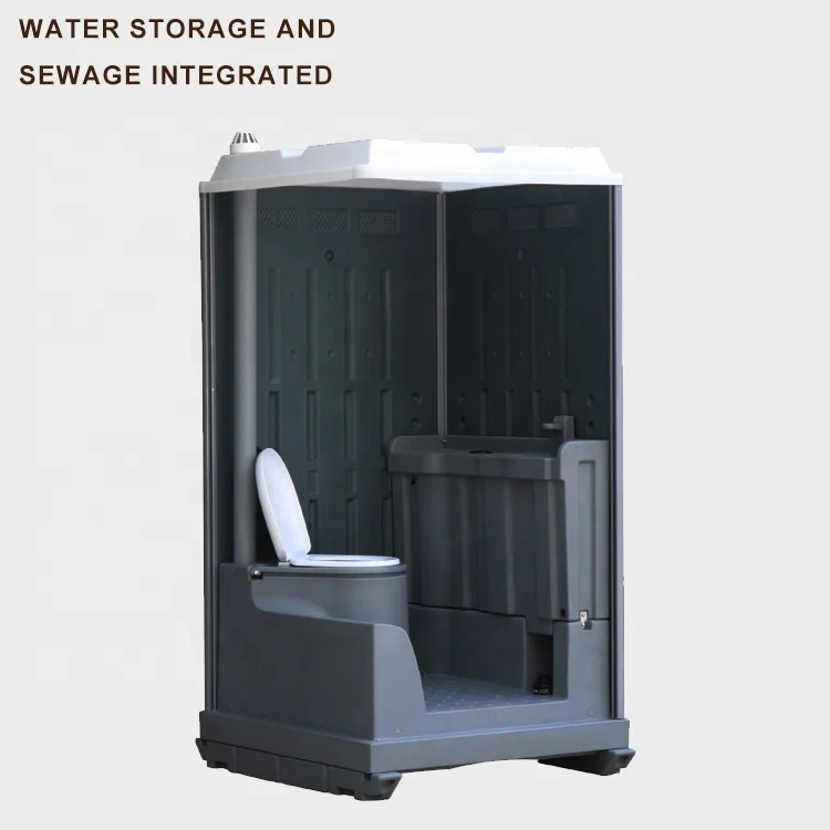 Luxury Hdpe Plastic Used Portable Mobile Flush Toilets And Bath For