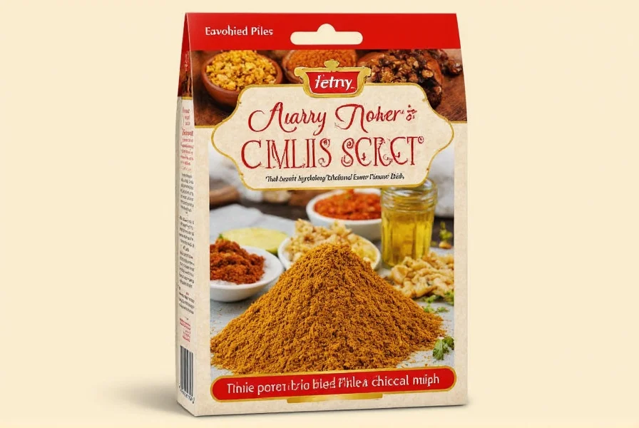 Different types of curry powders