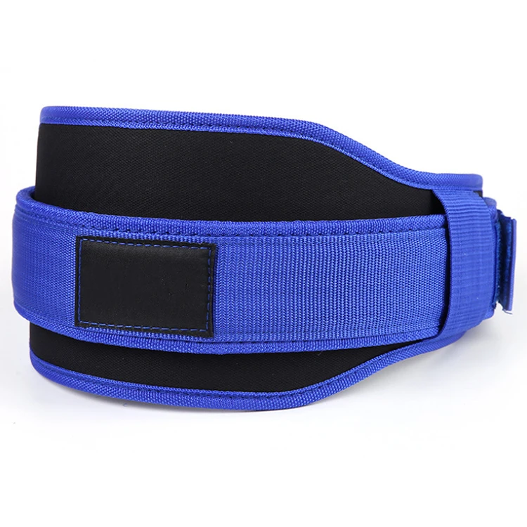

Adjustable Gym Weight Lifting Gym Belt Double Strength Back Core Support For Bodybuilding, Black/red/blue