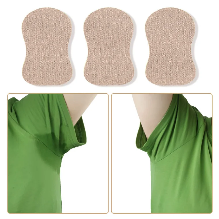 

Disposable Breathable Armpit Sweat Absorbent Pads Underarm Sweat Absorbing Pad, Customized color