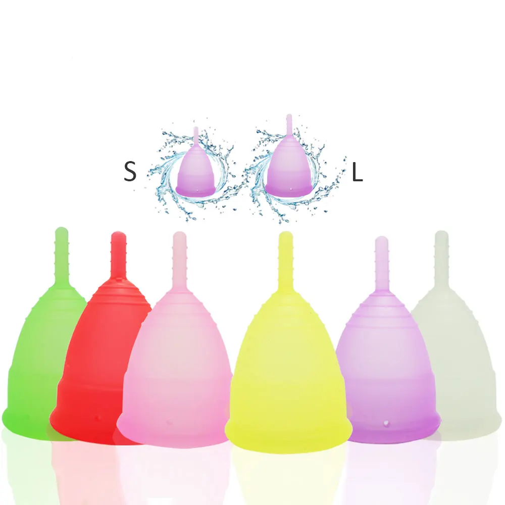 保健月经杯妇女女性卫生医用级硅胶杯防止侧面泄漏卫生棉杯