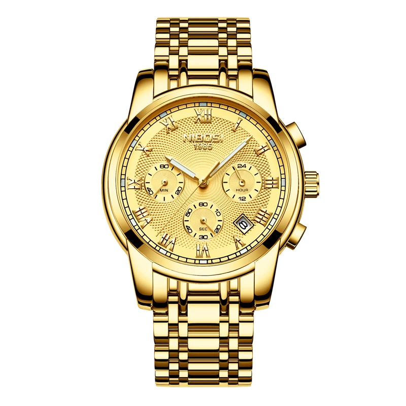 

Wholesale 2302 Luxury Military Watch Men Quartz Clock Male Full Steel Casual Business Casual Watch Dropshipping