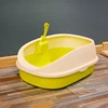 Wholesale detachable plastic PP pet top open entry durable toilet furniture eco-friendly portable cat litter box