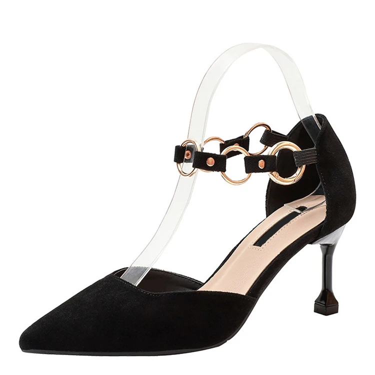 ladies block heel sandals