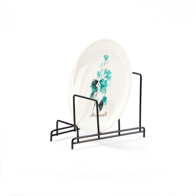 
Dish Rack Plate Rack Stand Pot Lid Holder Kitchen Cabinet Organizer for Bowl, Cup, Cutting Board and more 