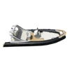 Liya 20feet china ribs rigid inflatable boat with single engine