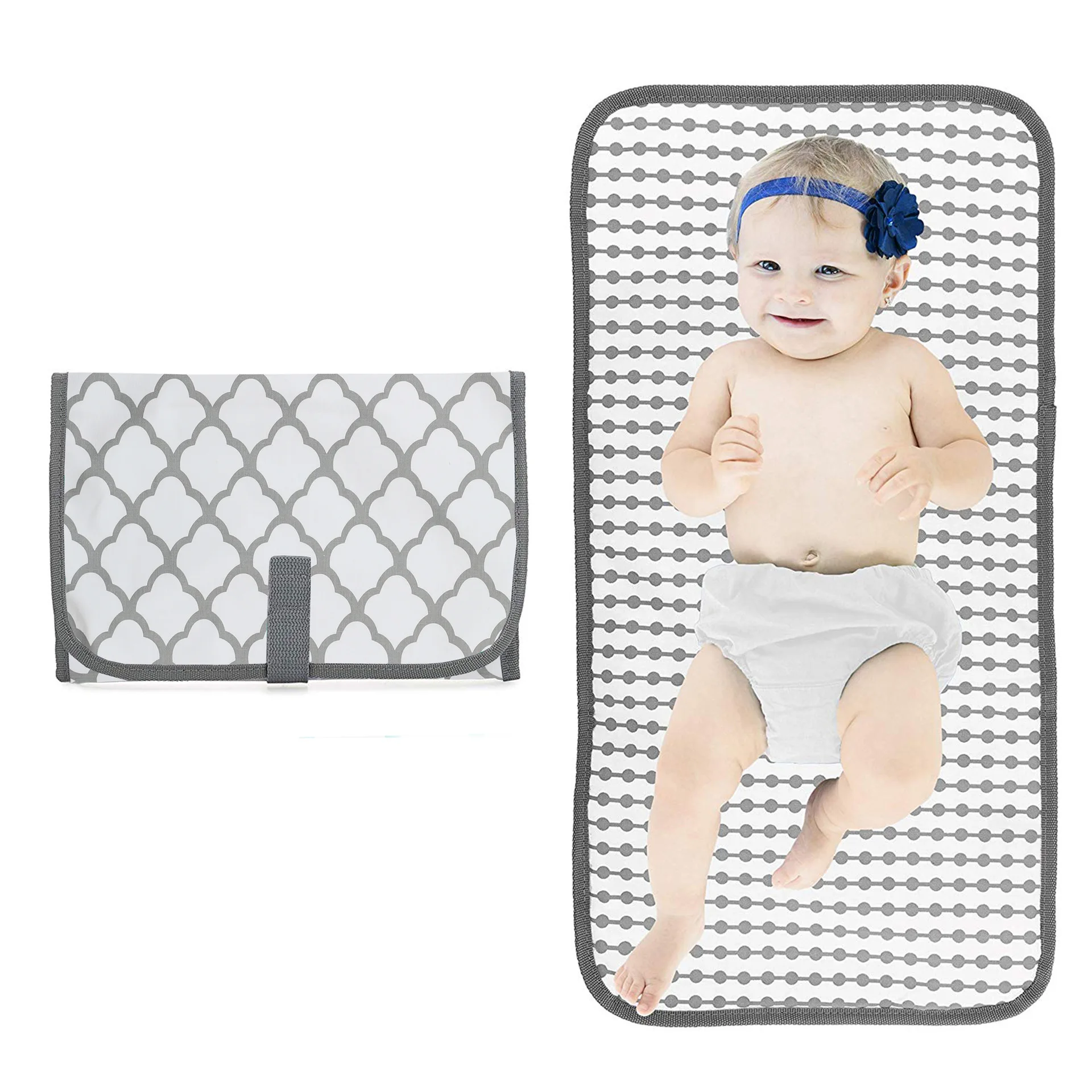 

Twinkle Factory Baby Diaper Bag Waterproof Best 2021 Portable Changing Pad