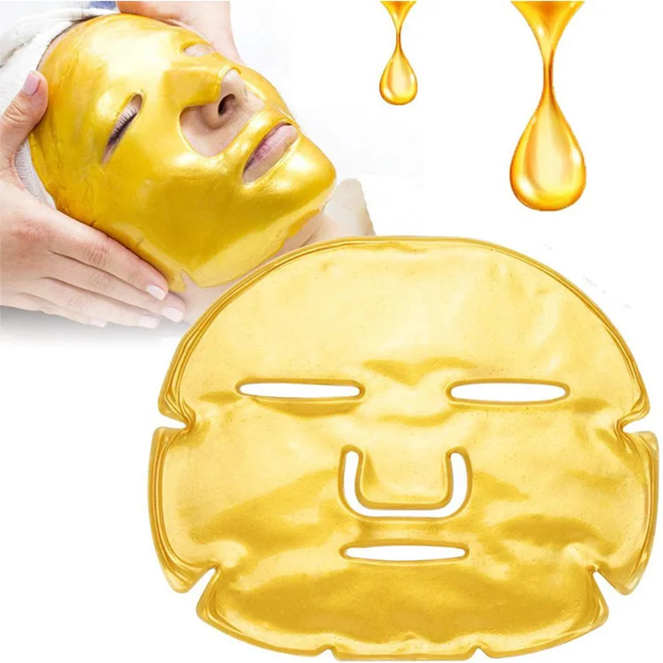 

AH Shrink Pores Moisturizing Oil Control Acne Blackheads Removal Deep Cleaning 24k Gold Facial Mask