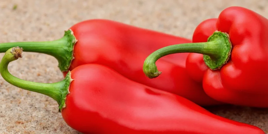 Various dishes using red skinny peppers including salsas, soups, marinades, and pastes