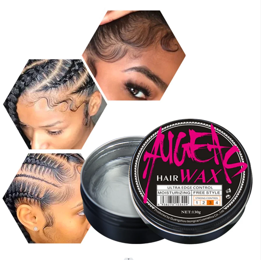 

Augeas Strong Hold Fashion Custom Mens Edge Control Styling Private Label Hair Wax