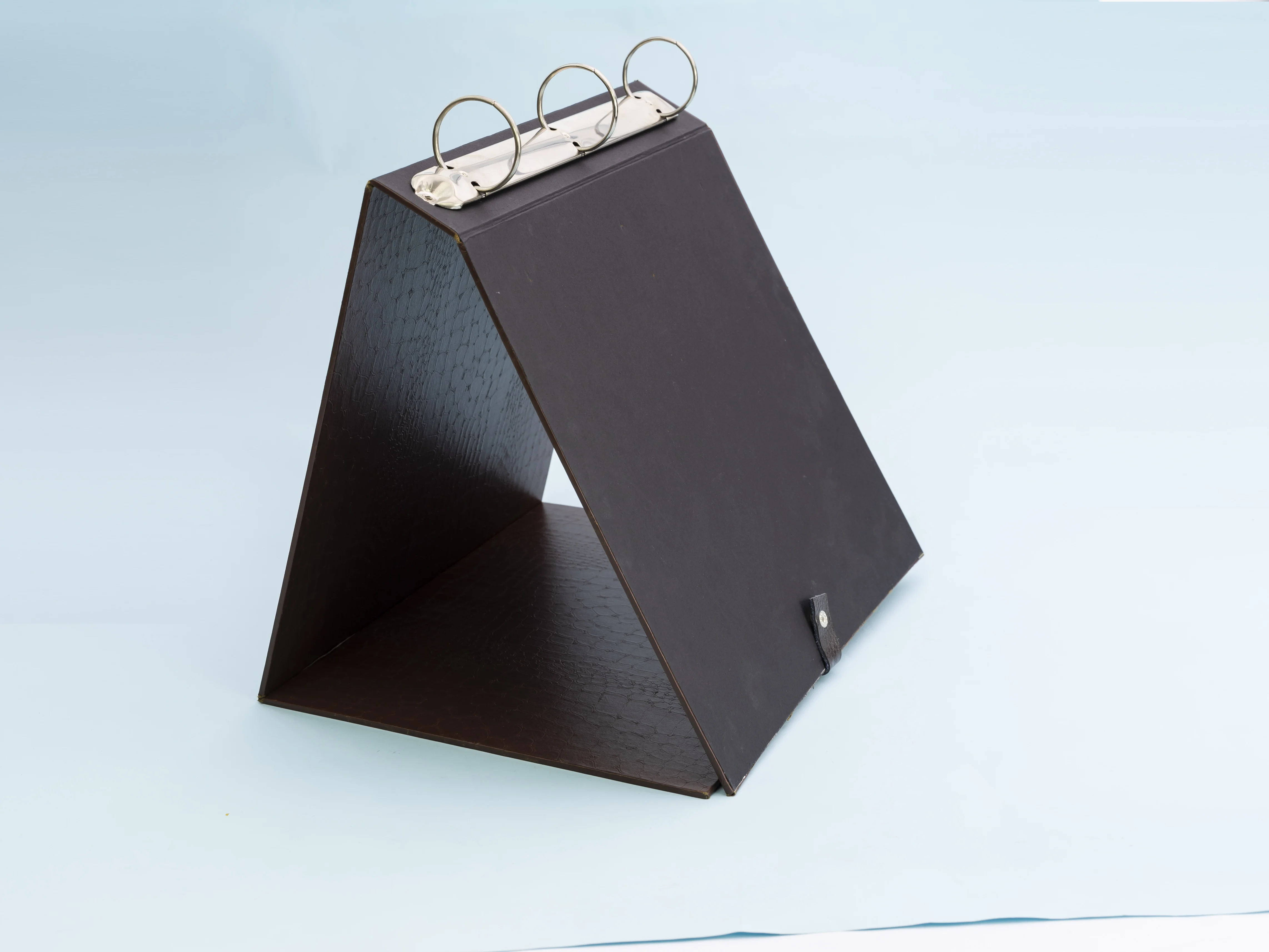 批发定制乙烯基金 3 环活页夹精装塑料文件夹文件夹