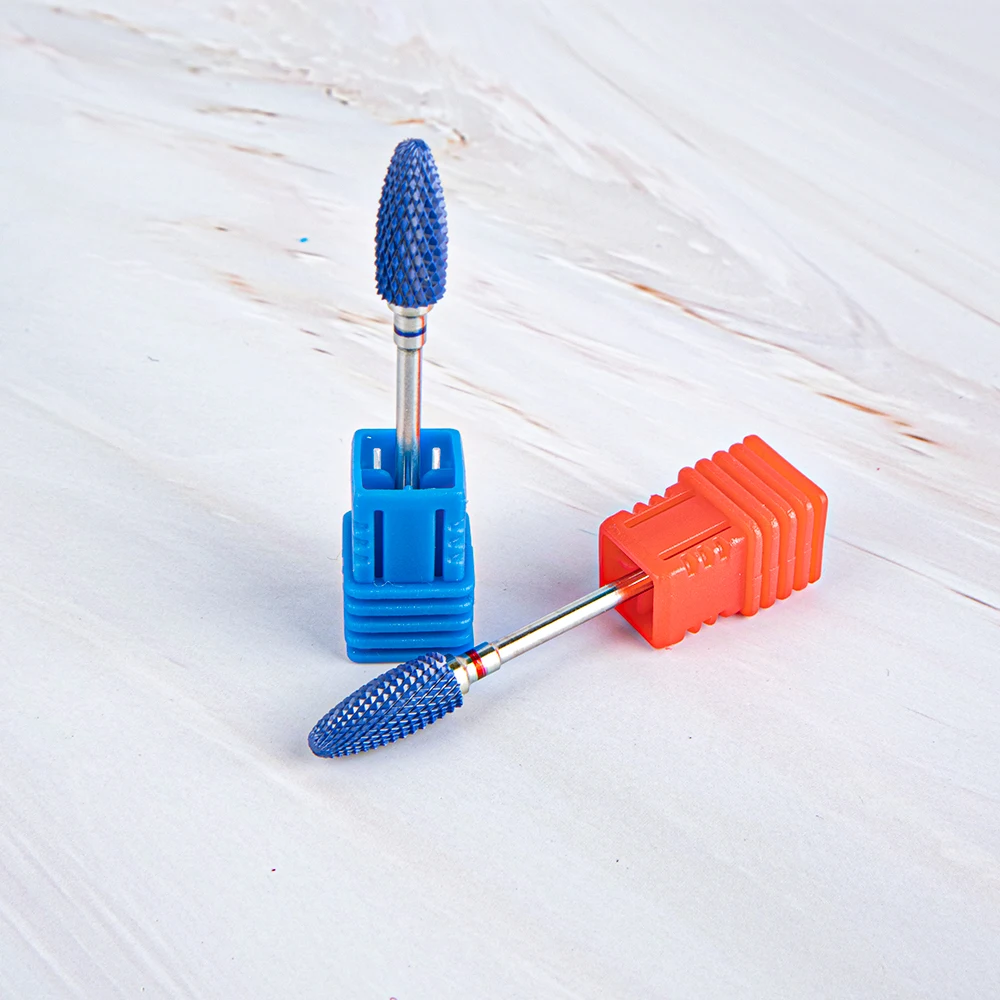 

drill bit manicure ceramic private label nail drill bits, Black,white,blue,pink