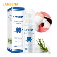 

LANBENA Teeth Whitening Mousse Tooth Whitening Dental Tool Cleaning White Teeth Oral Hygiene Toothpaste Bleaching Remove Stains