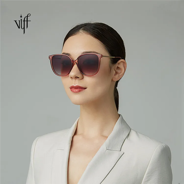 

VIFF Custom Brand Logo Girls Sunglasses 2021 HP19998 Wholesale Plastic Fashion Women Sunglasses