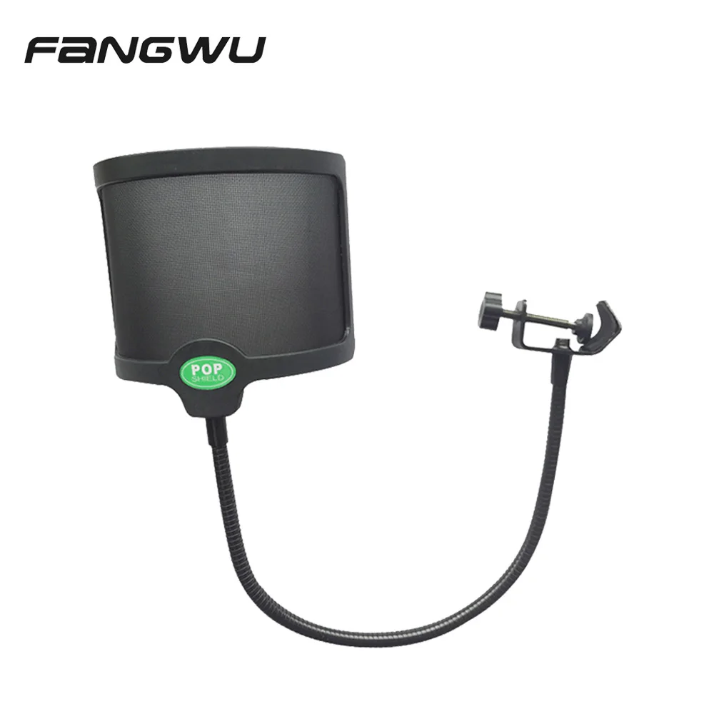 

U Pop Filter For Microphon Recording, Black