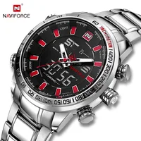 

NAVIFORCE 9093 watches men Digital Analog Sport Men Watch wrist Top Brand Luxury Military navy factory