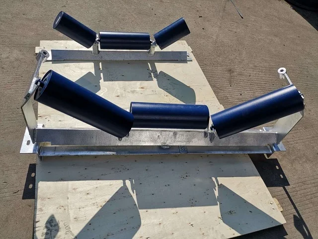 Oem Odm Troughing Idler Frame Roller Frame Conveyor Roller Frame