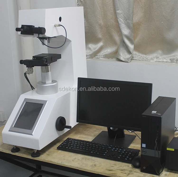 Sdekon Hv 1mdt Computer Control Automatic Turret Micro Vickers Hardness Tester With Automatic Measurement Software Buy Micro Vickers Hardness Tester With Automatic Measurement Software Computer Control Micro Vickers Hardness Tester Automatic Turret