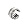Mengmingna thai silver mens rings 925 jewelry sterling silver open ring less moq