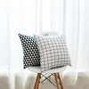 D138 45*45cm Home Decor Fabric art Sofa Cushion Cover Geometric Pattern Printed Pillow