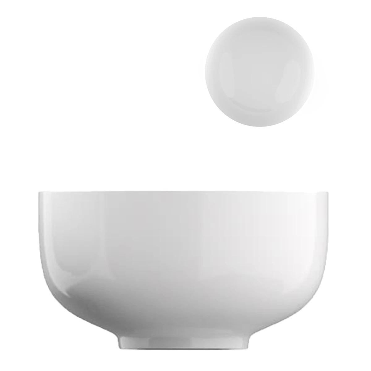 

White Bowls Ceramic bowl Porcelain Bowls White Bowls for Serving Ice Cream, Fruit, Dipping Sauce T209001