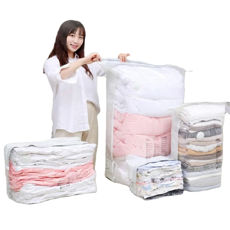 

Vacuum Bag Compression Bag Air free Thickening Finishing Packing Underbed Clothes Vacuum Storage Bags